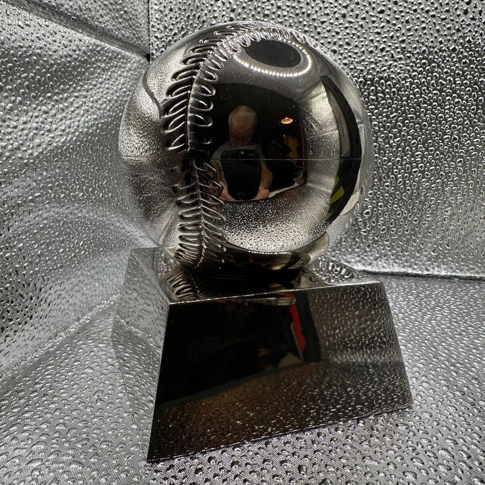 BASEBALL PIGGY-BANK SILVER by Things Remembered